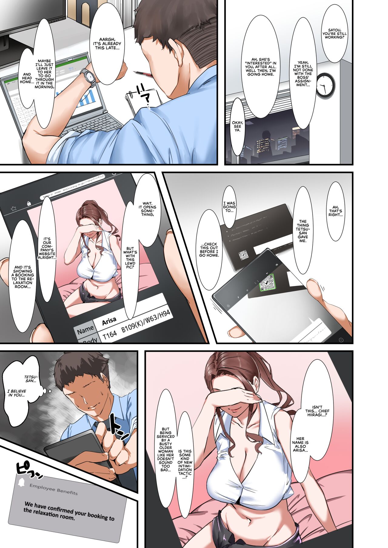 Jefa tetona zorra da servicios traviesos en sala de relax - Image 7