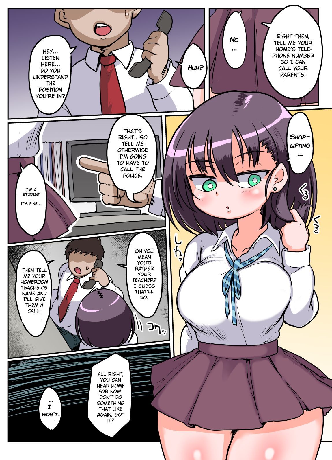 Élève silencieuse baisée par prof noir - Image 2