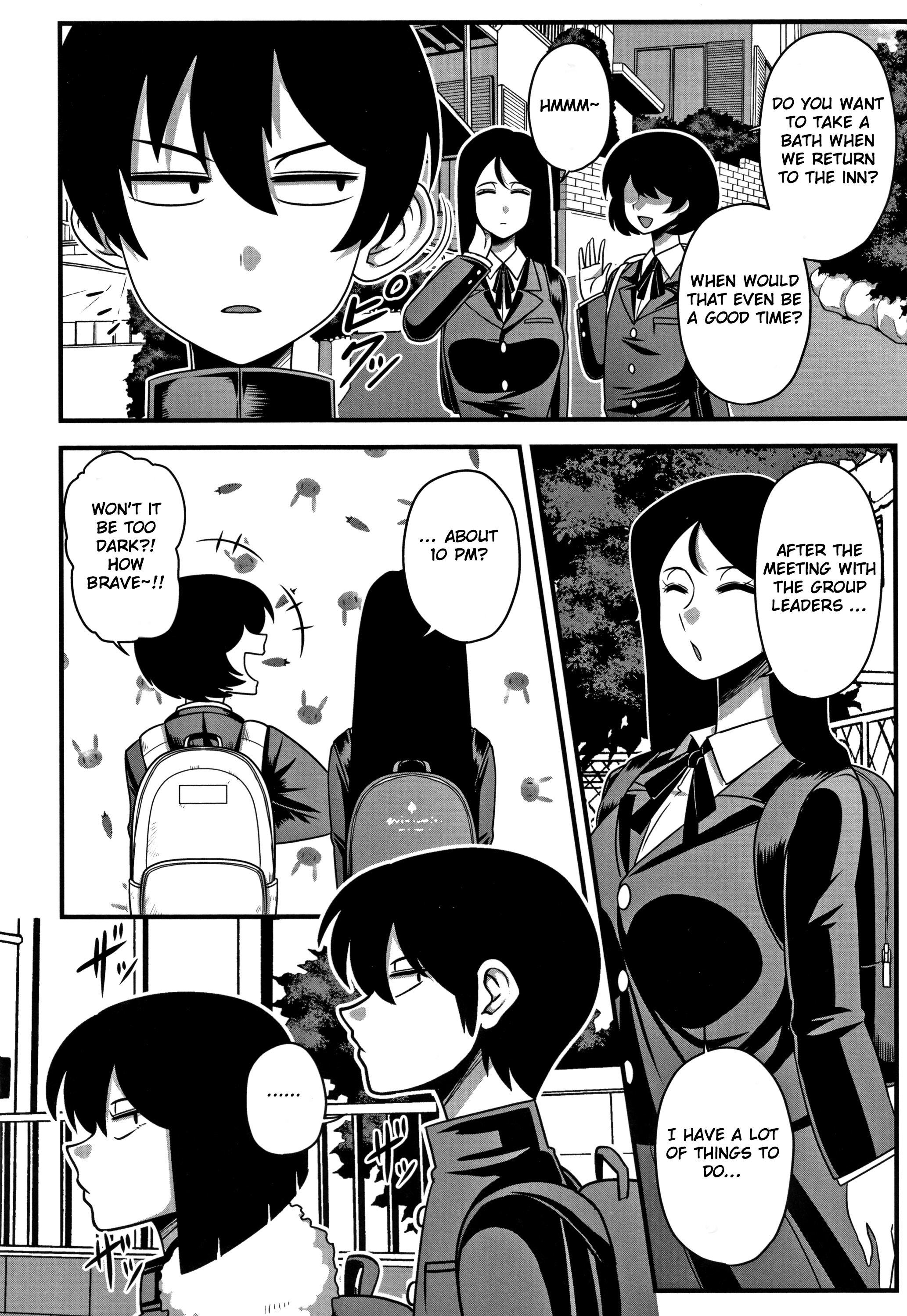 Beharrte Schulmädchen mit riesigen Titten wird im Wald unanständig - Image 8