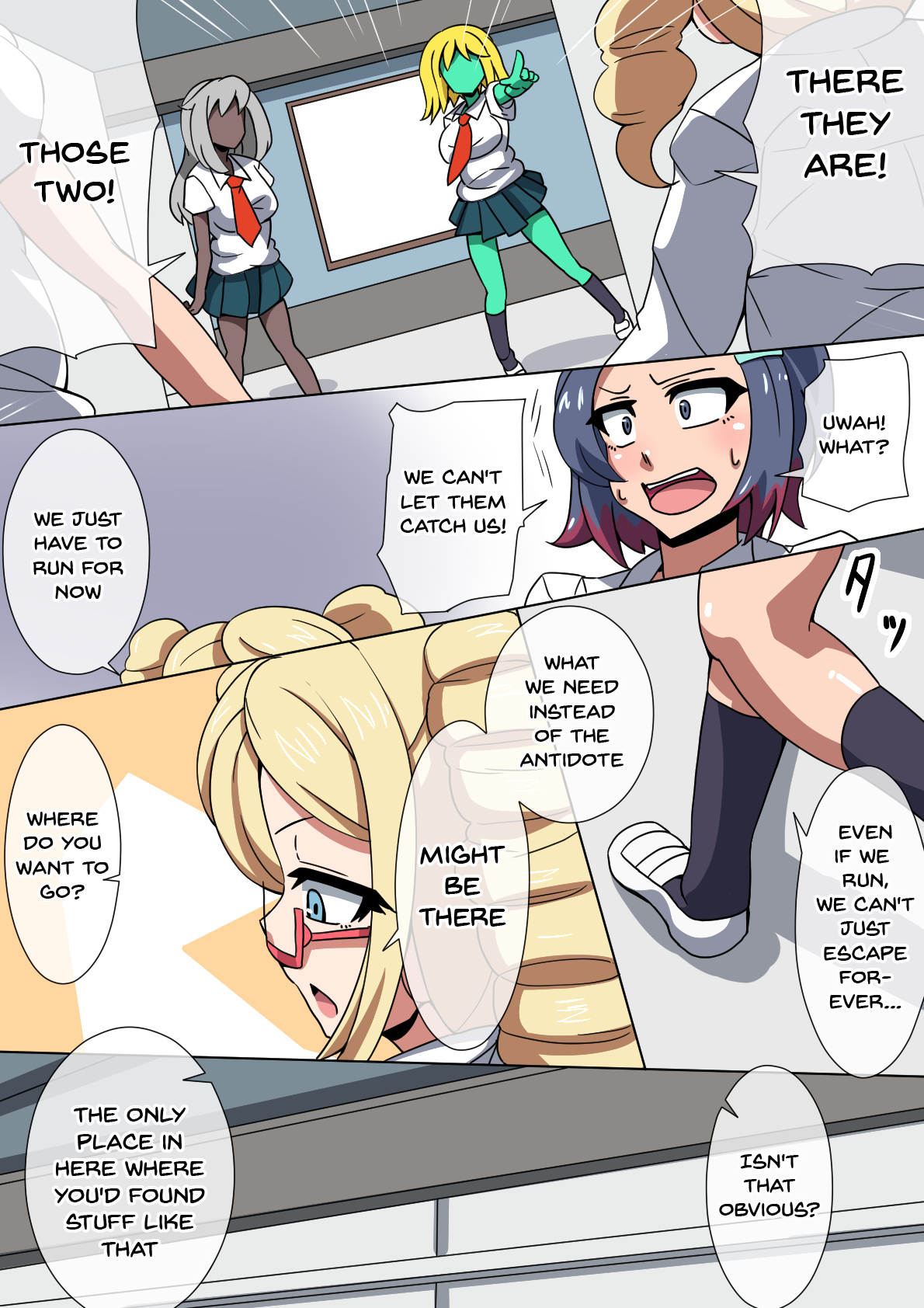 Футанари-школьницы сходят с ума после отравленной воды - Image 15