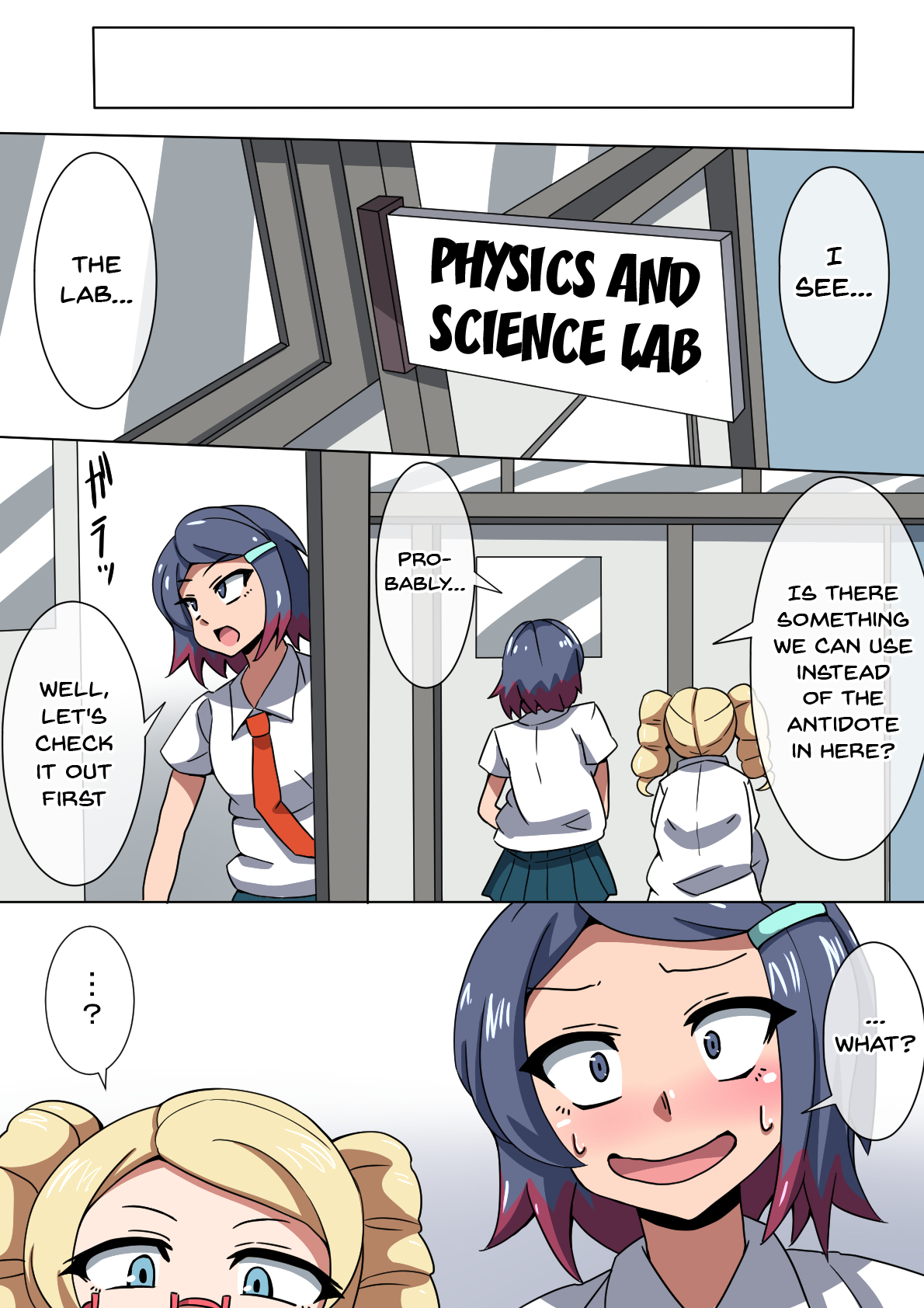 Футанари-школьницы сходят с ума после отравленной воды - Image 16