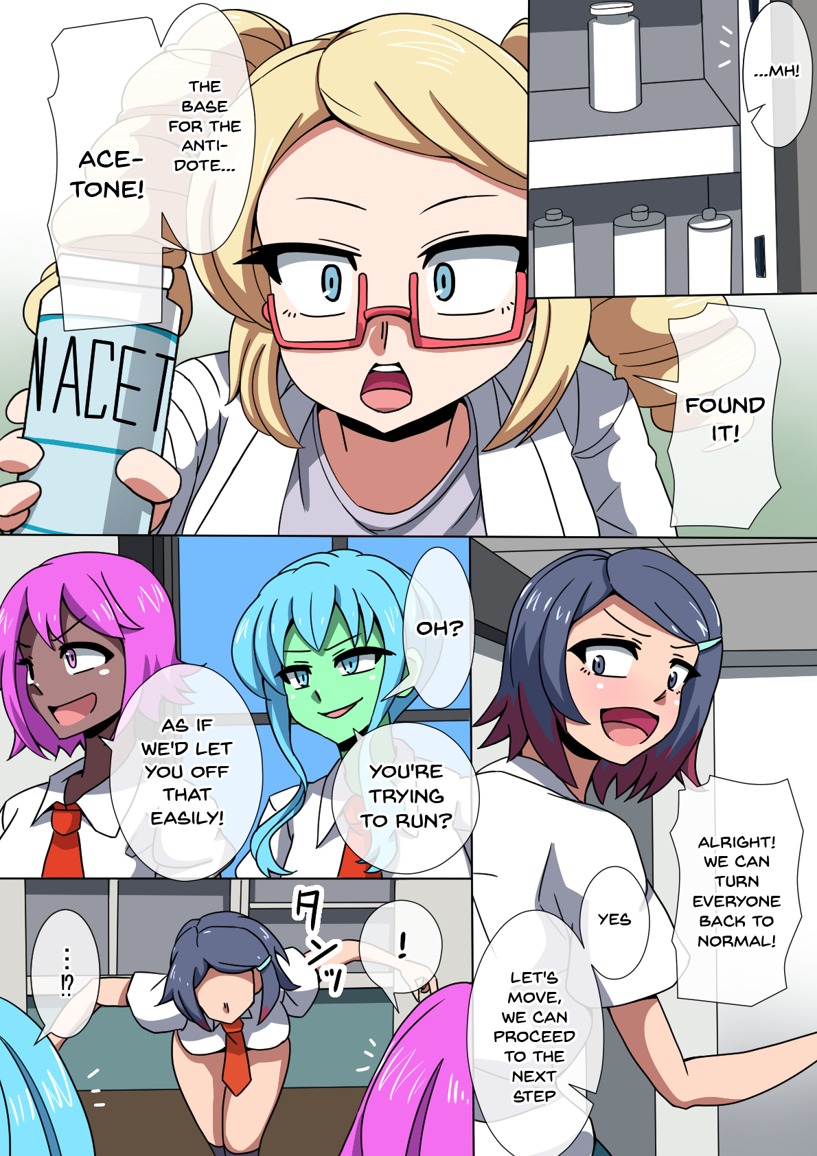 Футанари-школьницы сходят с ума после отравленной воды - Image 23