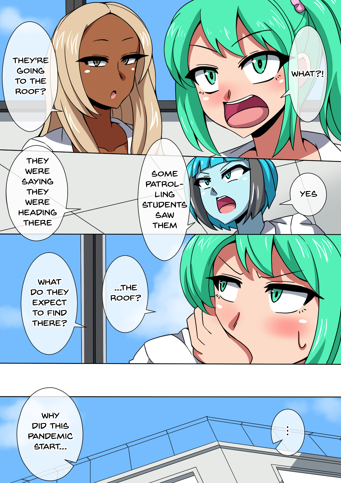 Футанари-школьницы сходят с ума после отравленной воды - Image 25