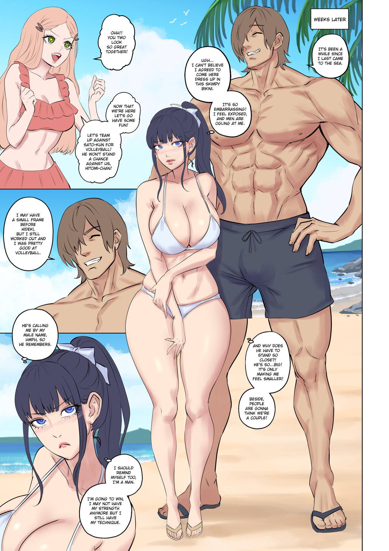 Abducción alienígena: Pareja futanari de cría con tentáculos - Image 32