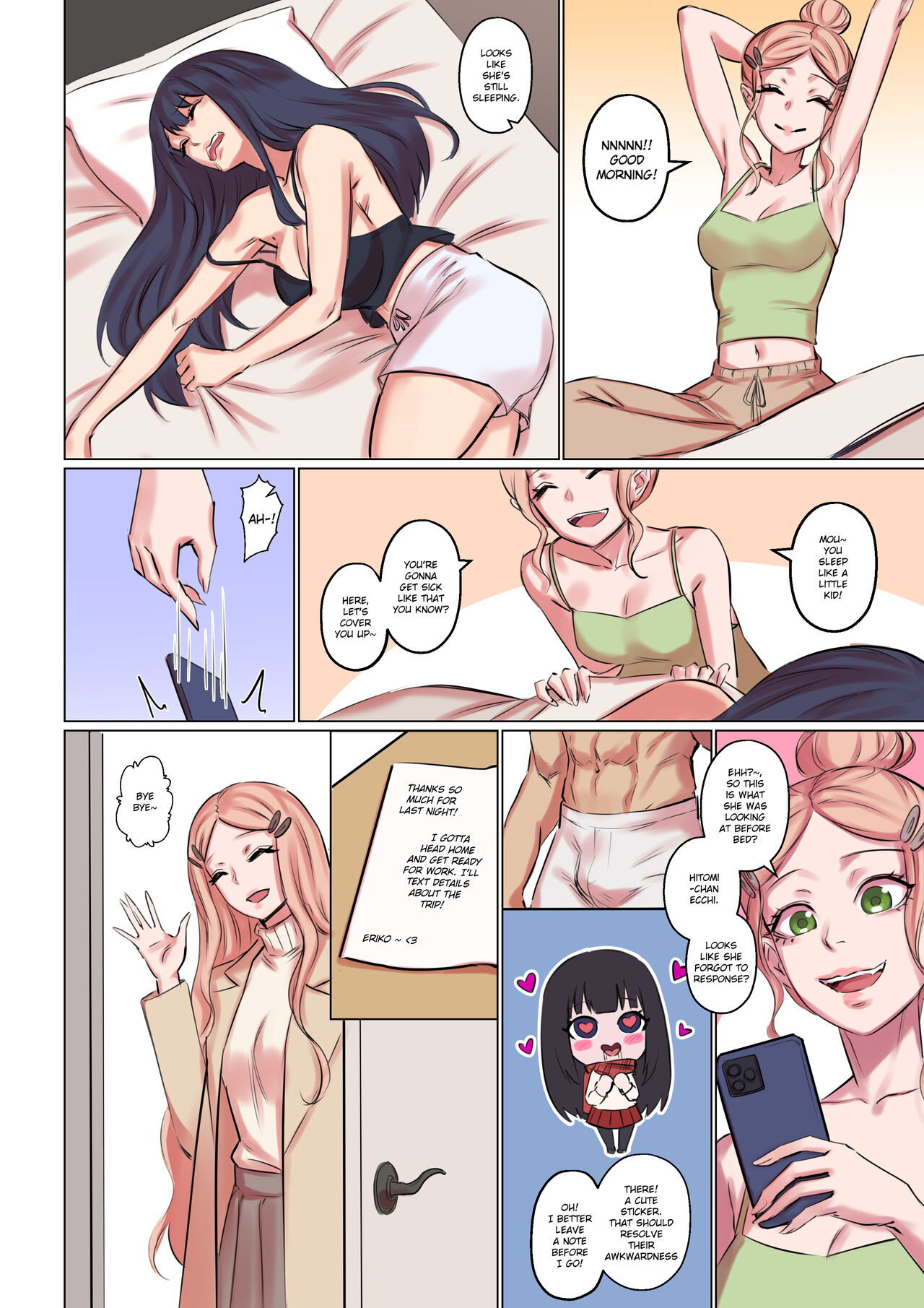 Abducción alienígena: Pareja futanari de cría con tentáculos - Image 69