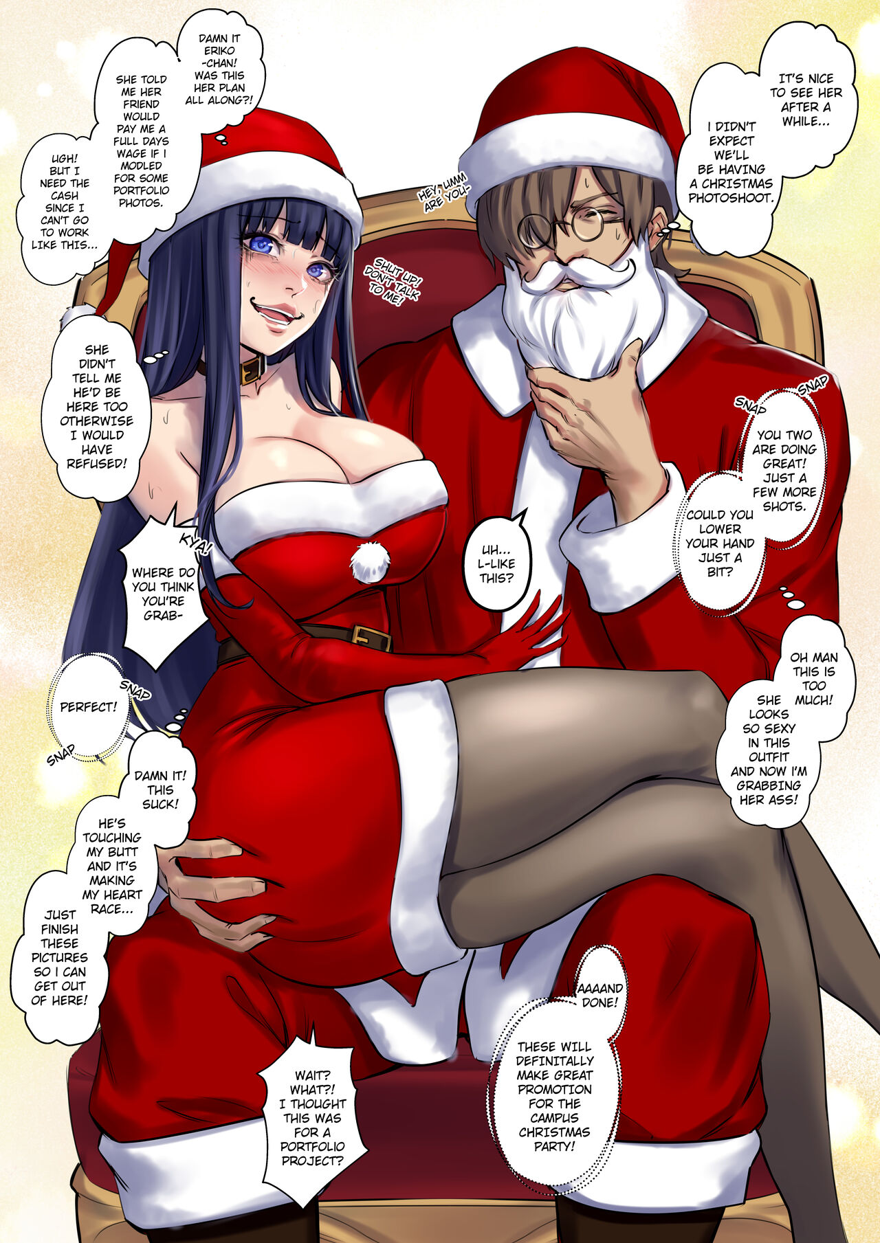 Abducción alienígena: Pareja futanari de cría con tentáculos - Image 75