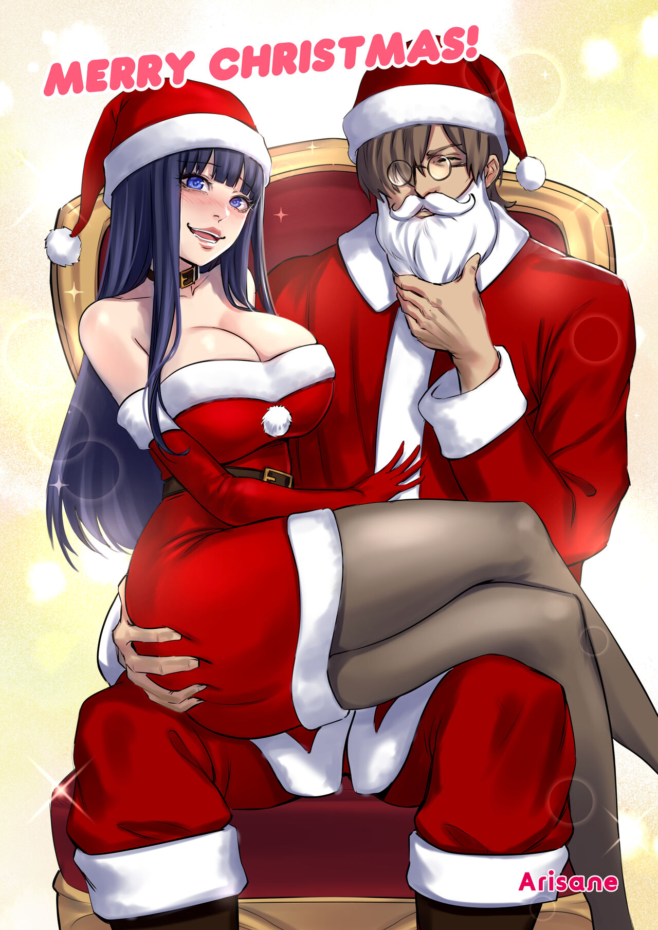 Abducción alienígena: Pareja futanari de cría con tentáculos - Image 147