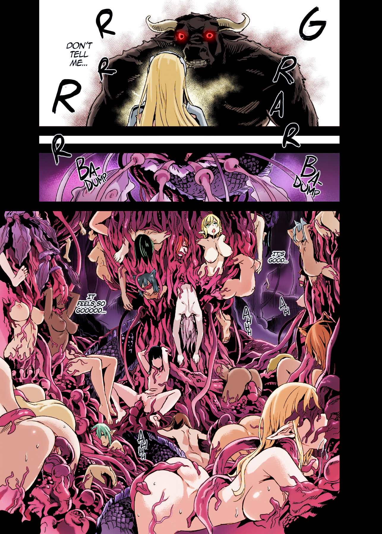 Амазонки трахаются с огромными членами минотавров - Image 30