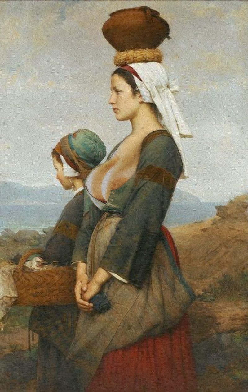 Renaissance Art Showcases Huge Breasts for Big Tit Lovers - Image 17
