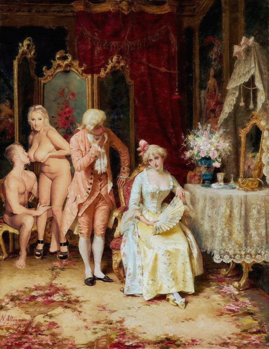 Renaissance Art Showcases Huge Breasts for Big Tit Lovers - Image 19