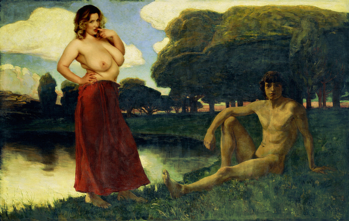 Renaissance Art Showcases Huge Breasts for Big Tit Lovers - Image 23