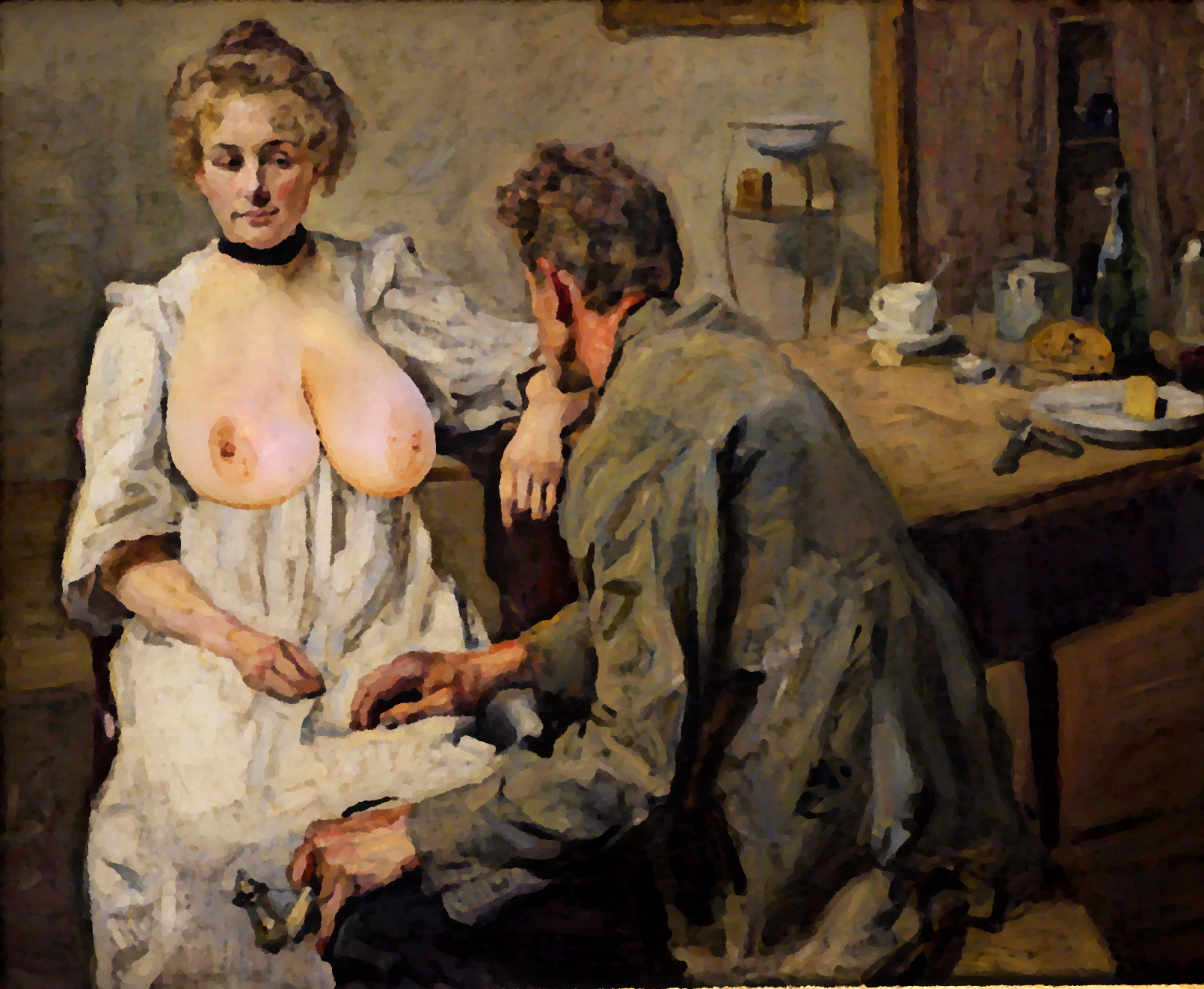 Renaissance Art Showcases Huge Breasts for Big Tit Lovers - Image 24