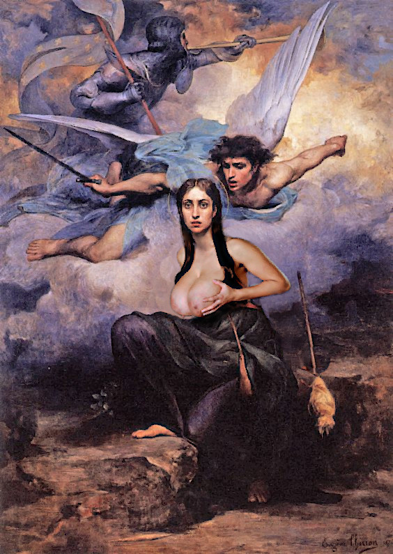 Девушки с большой грудью в классическом искусстве - Image 2