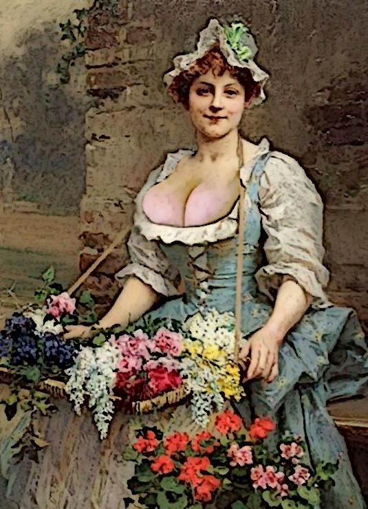 Девушки с большой грудью в классическом искусстве - Image 11