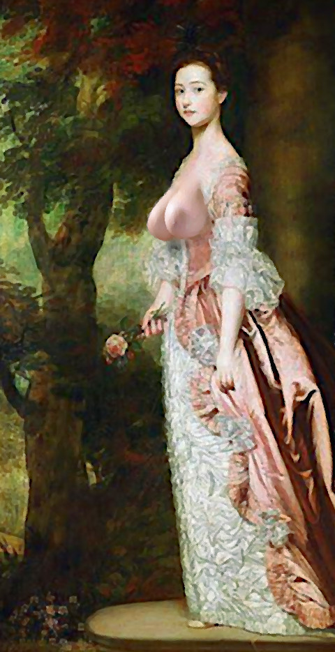 Девушки с большой грудью в классическом искусстве - Image 12