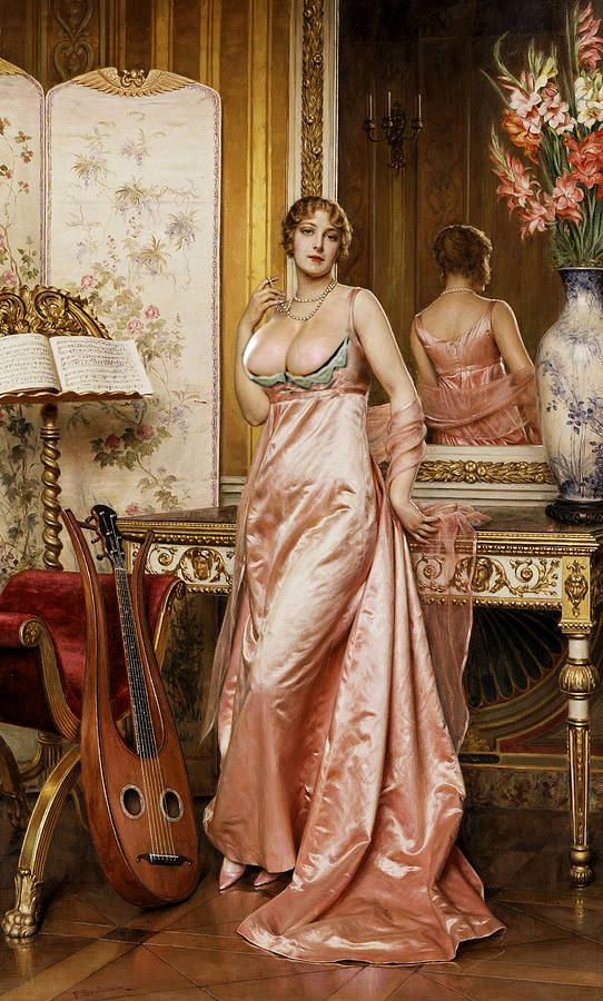 Девушки с большой грудью в классическом искусстве - Image 15