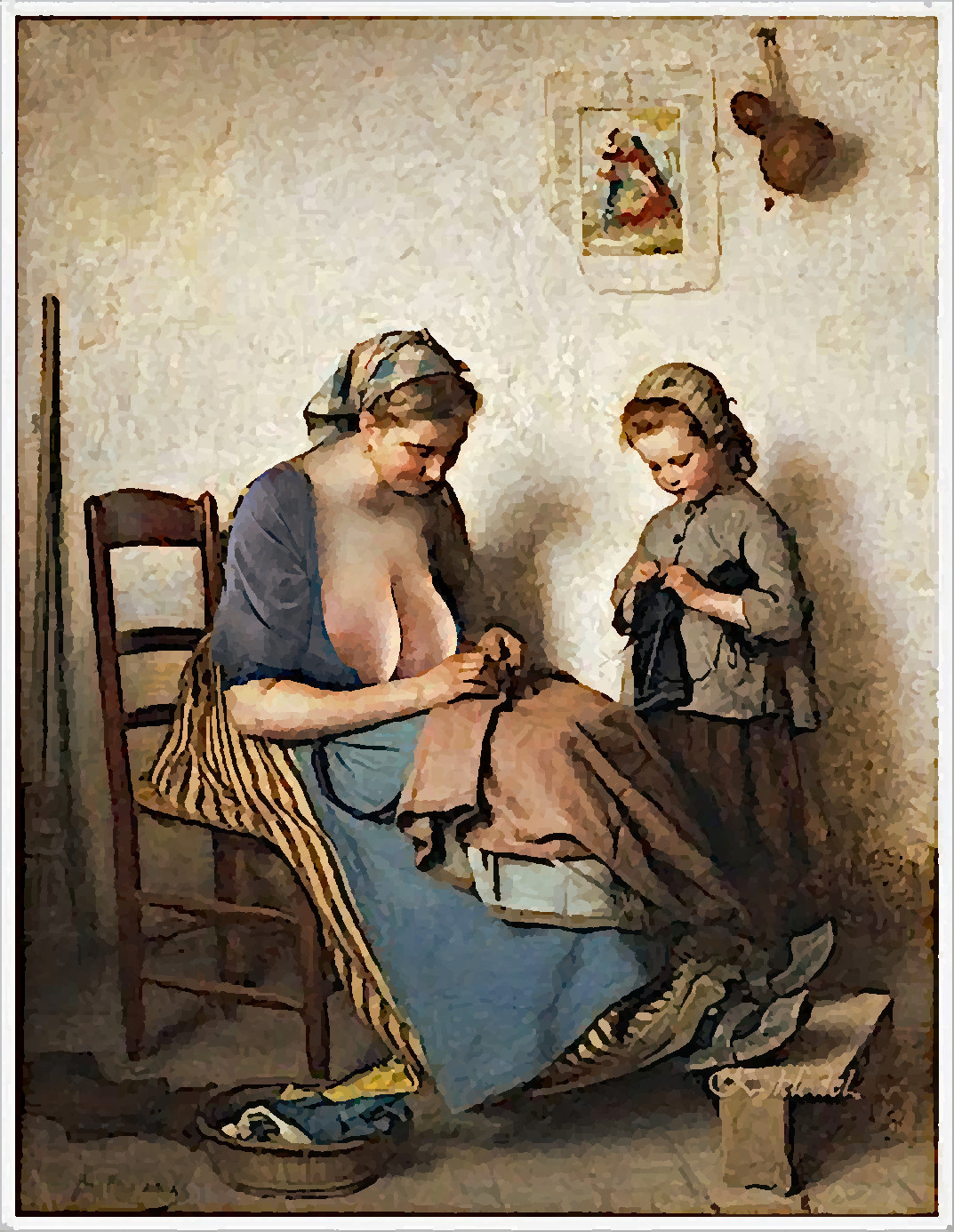 Девушки с большой грудью в классическом искусстве - Image 21