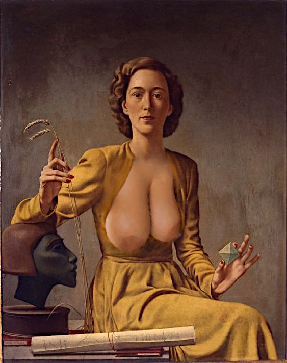 Девушки с большой грудью в классическом искусстве - Image 22