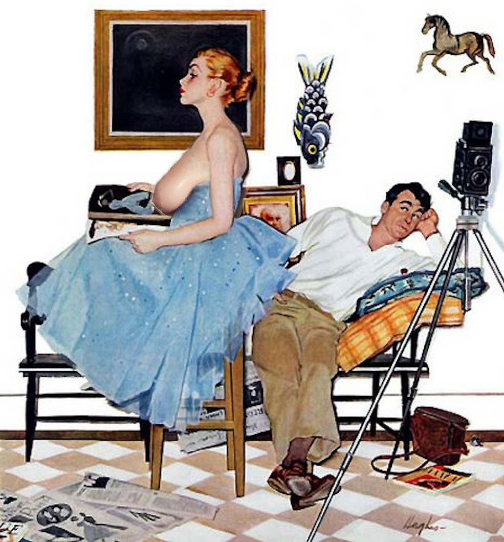 Девушки с большой грудью в классическом искусстве - Image 29