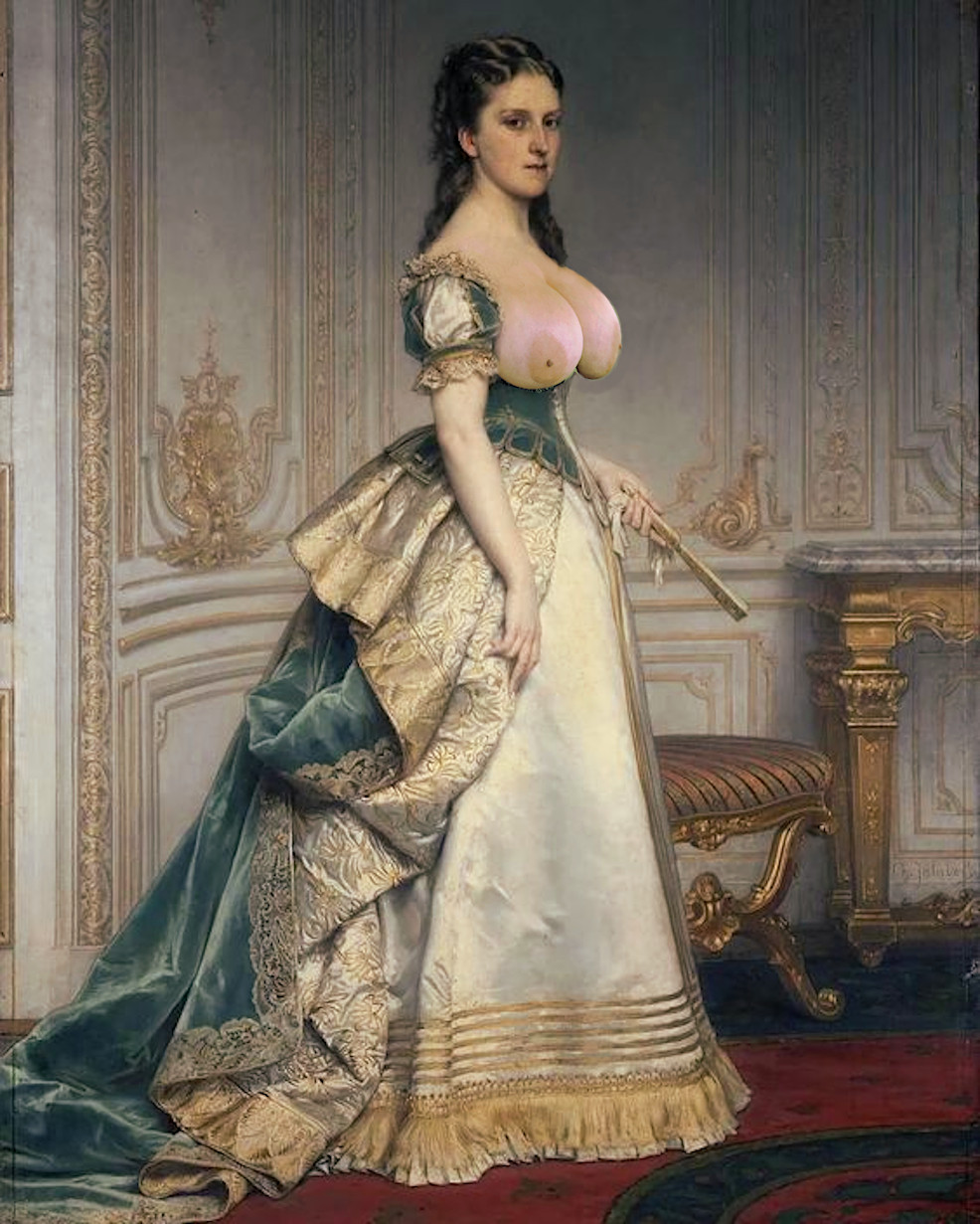 Девушки с большой грудью в классическом искусстве - Image 30