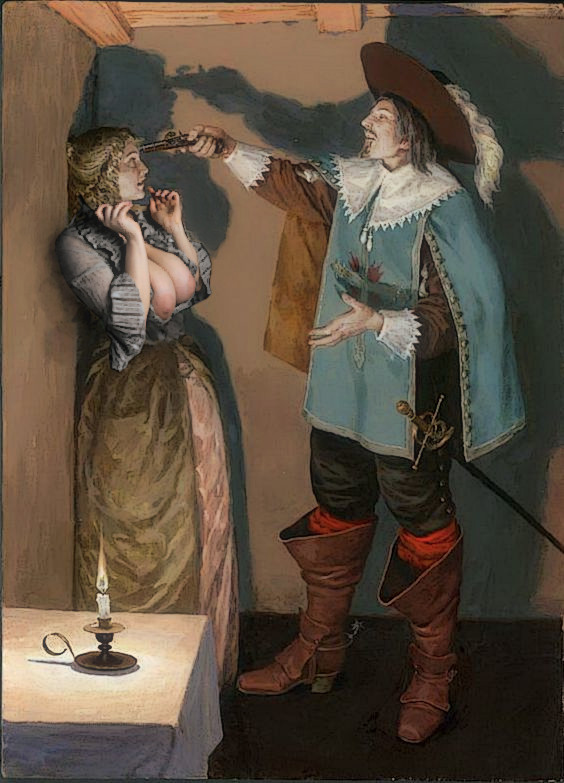 Девушки с большой грудью в классическом искусстве - Image 32