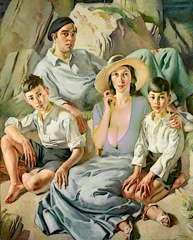 Девушки с большой грудью в классическом искусстве - Image 34