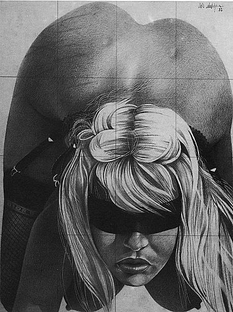 Künstlerisch gezeichnet, die Hentai-Weiber dehnen die Muschi und vögeln den Arsch - Image 13