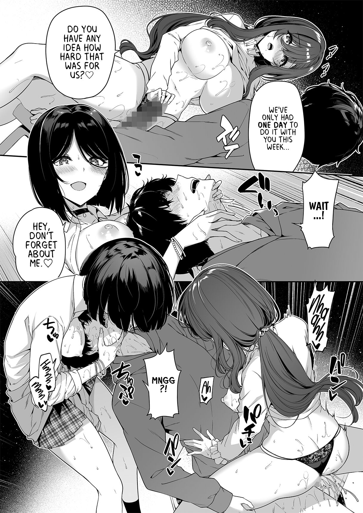 Asoziales Paar und Girls in versautem Sex-Training zu viert - Image 40