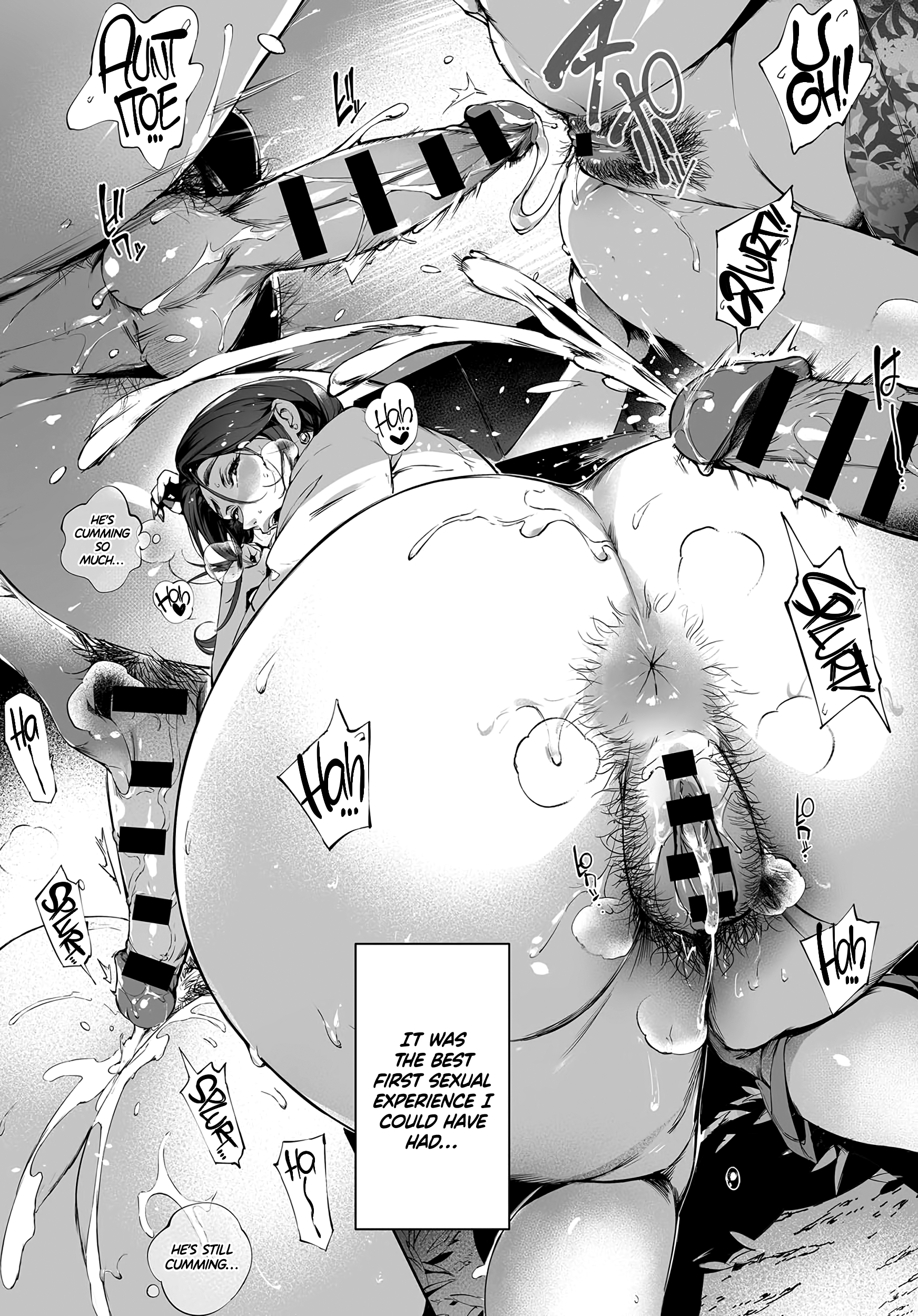 Neveu baise la chatte poilue de sa tante plantureuse en BD érotique - Image 19