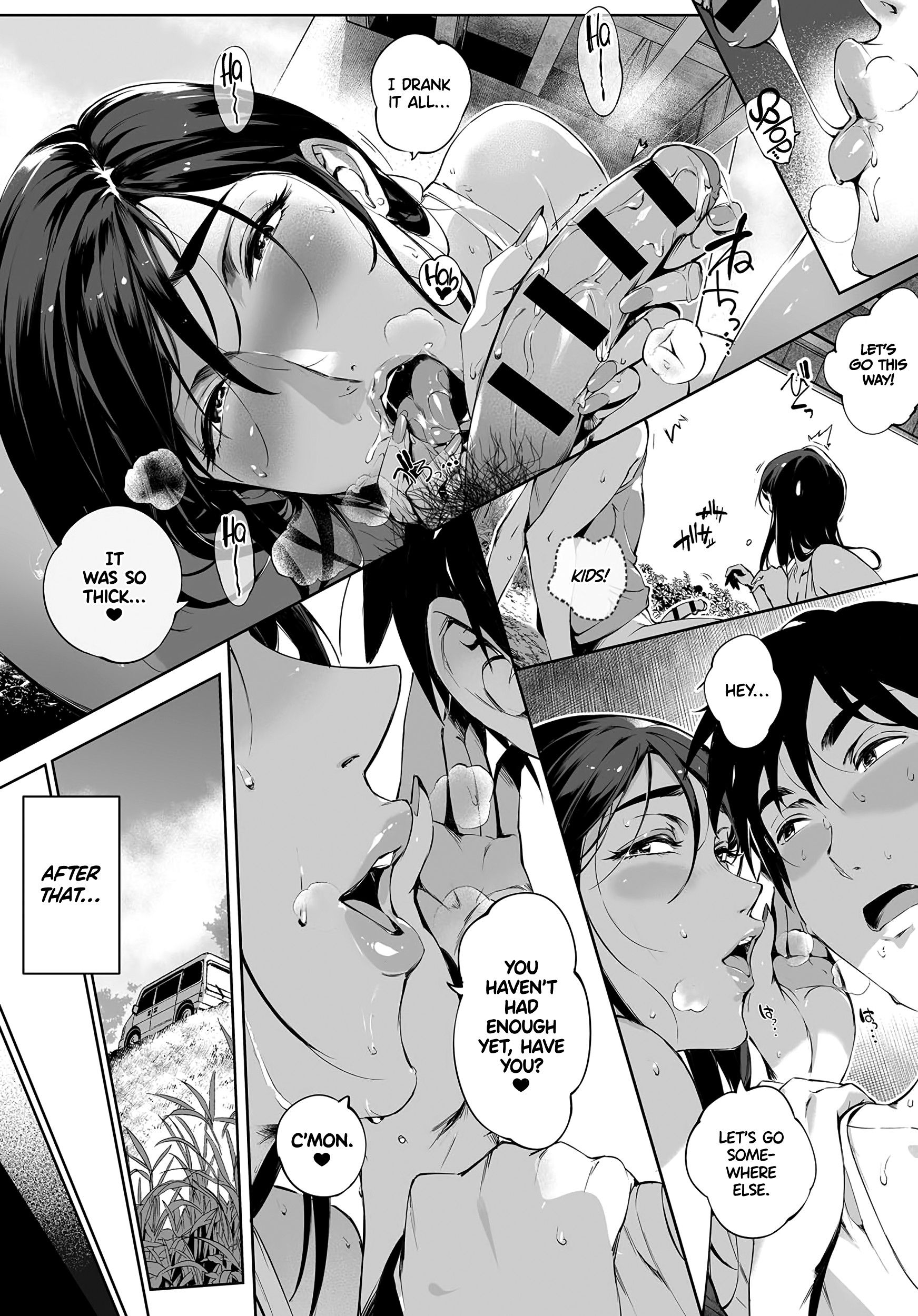 Neveu baise la chatte poilue de sa tante plantureuse en BD érotique - Image 23