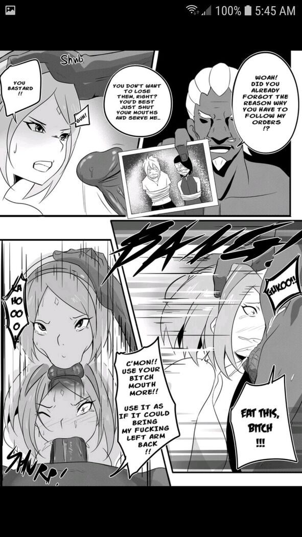 雏田和小樱在丈夫不在时给雷影深喉 - Image 4