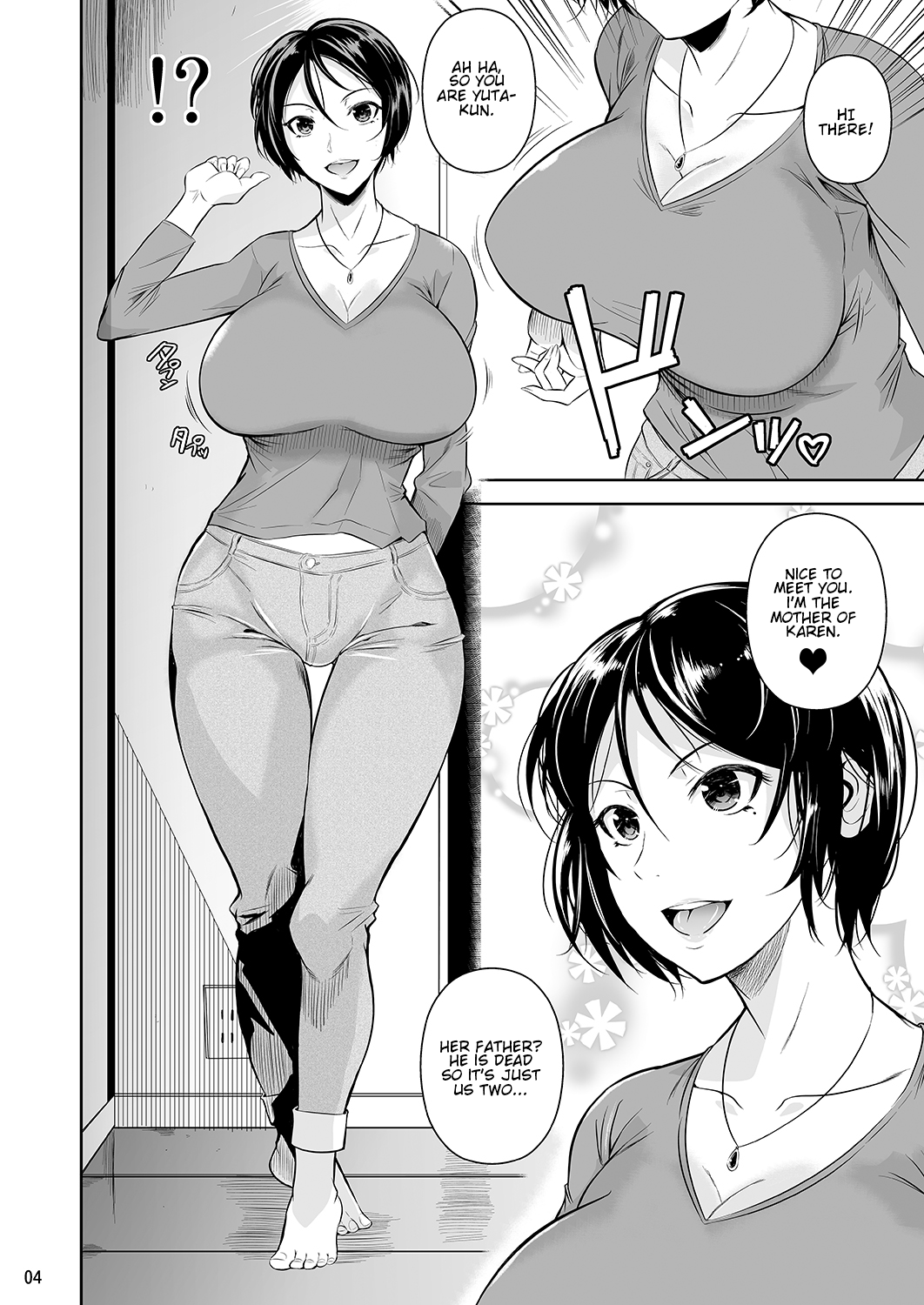 Adolescente caliente folla a la madre hentai de su novia con una gran polla - Image 5