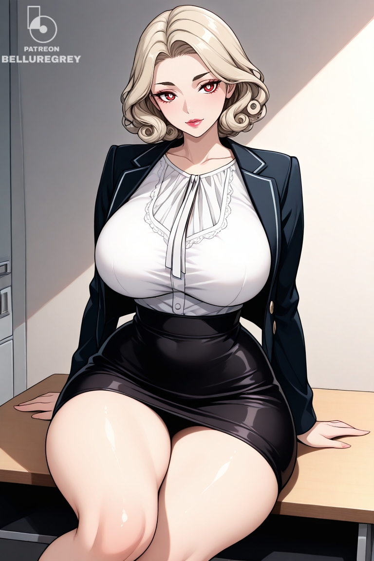 गरम कर्वी एआई मिल्फ प्रधानाचार्य रोलप्ले - Image 7