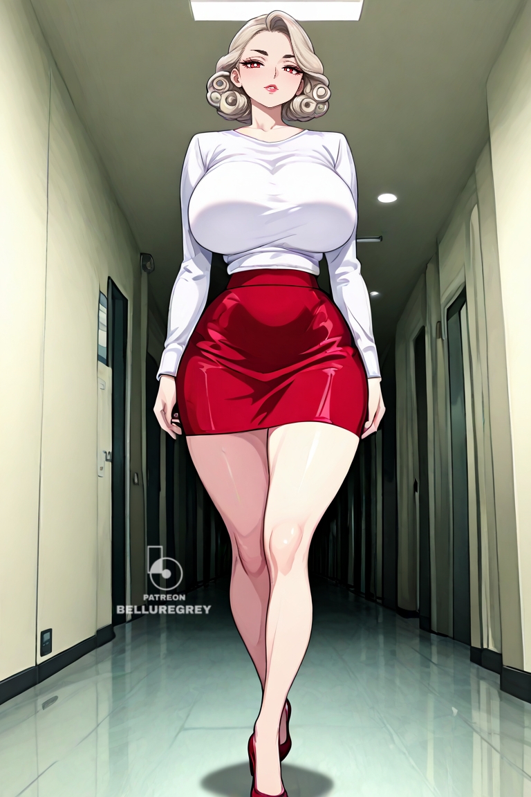 गरम कर्वी एआई मिल्फ प्रधानाचार्य रोलप्ले - Image 8