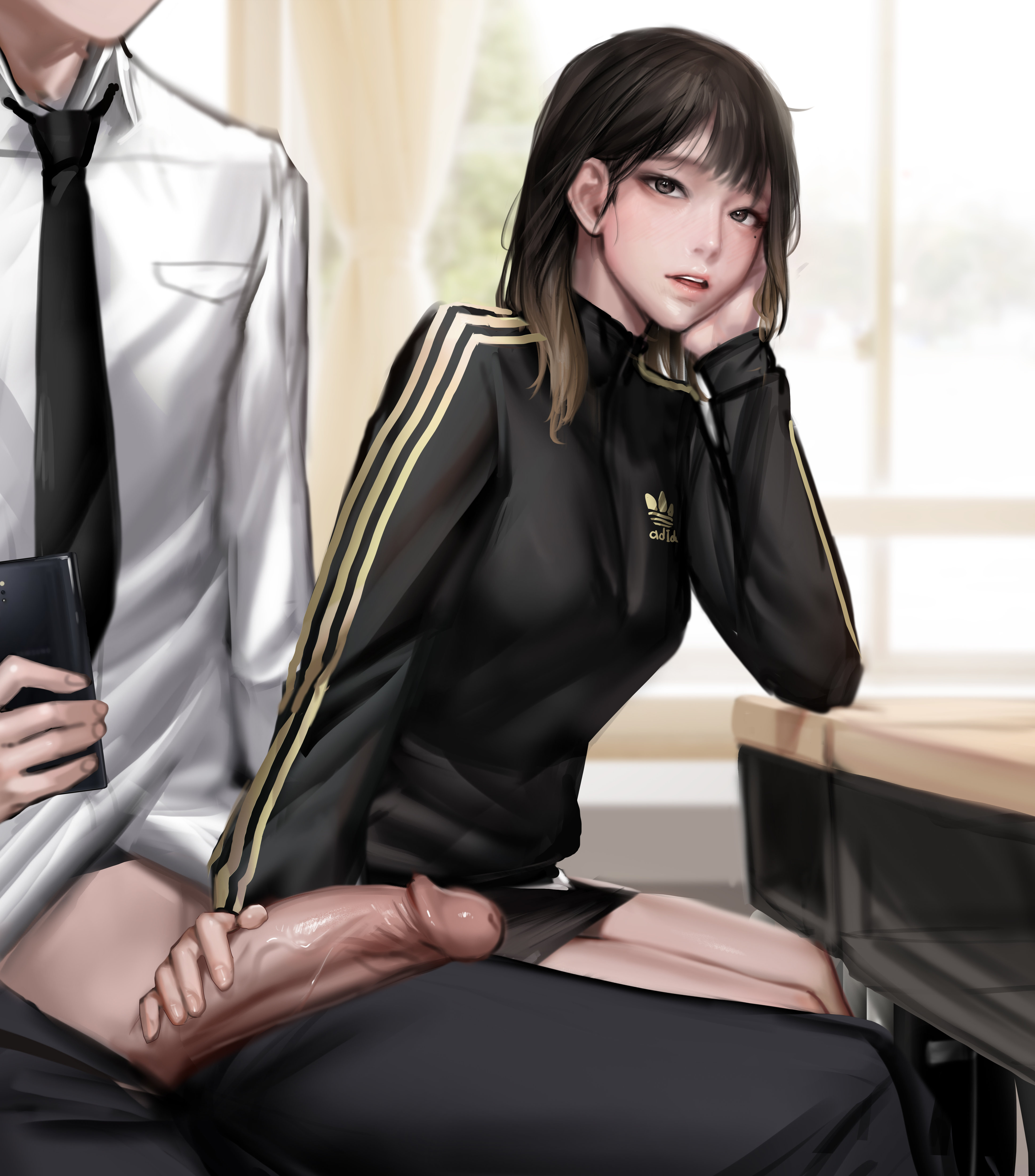 Гипнотизированная тинка трахнута в классе - Школьница с большой жопой - Image 7