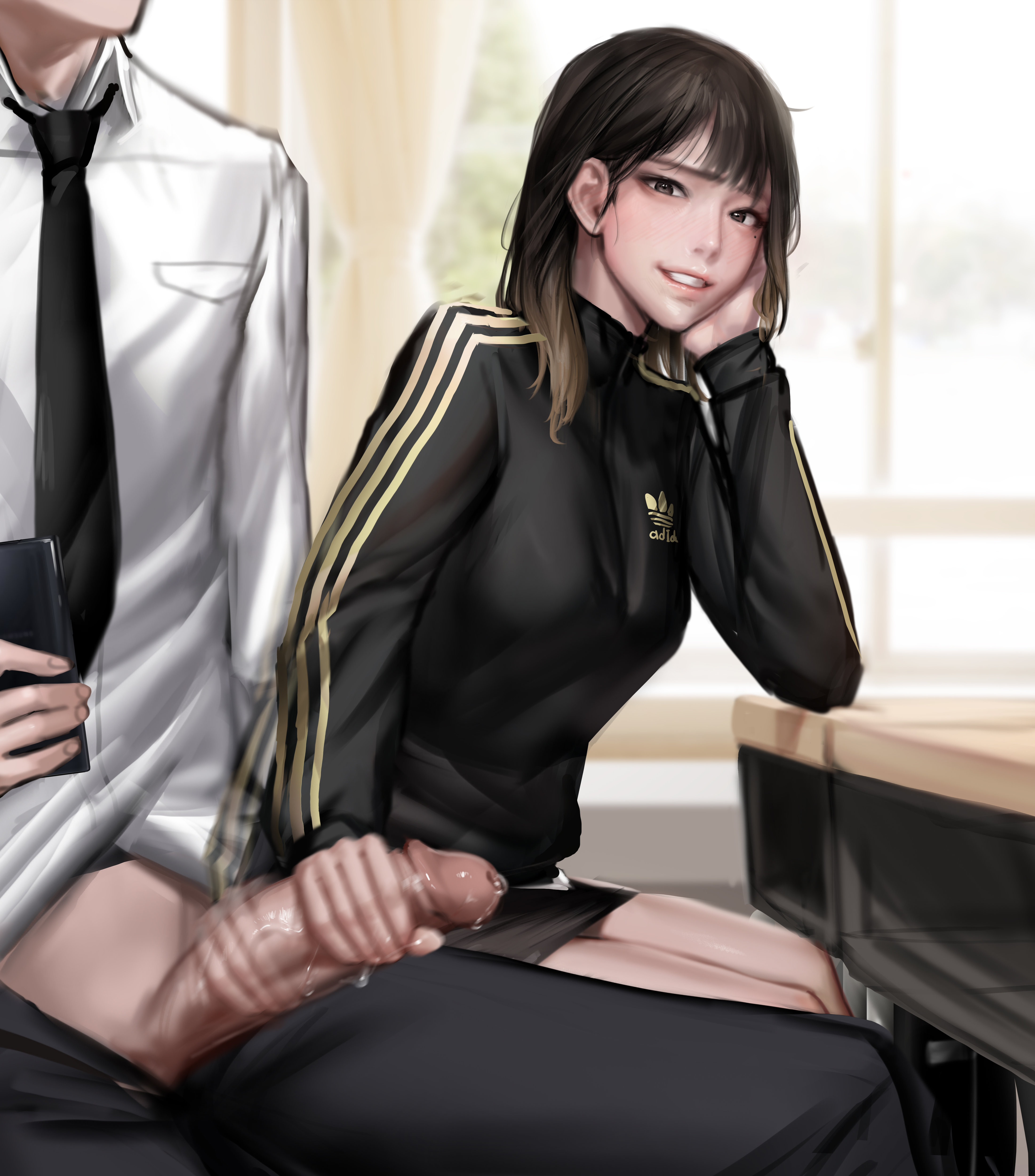 Гипнотизированная тинка трахнута в классе - Школьница с большой жопой - Image 13