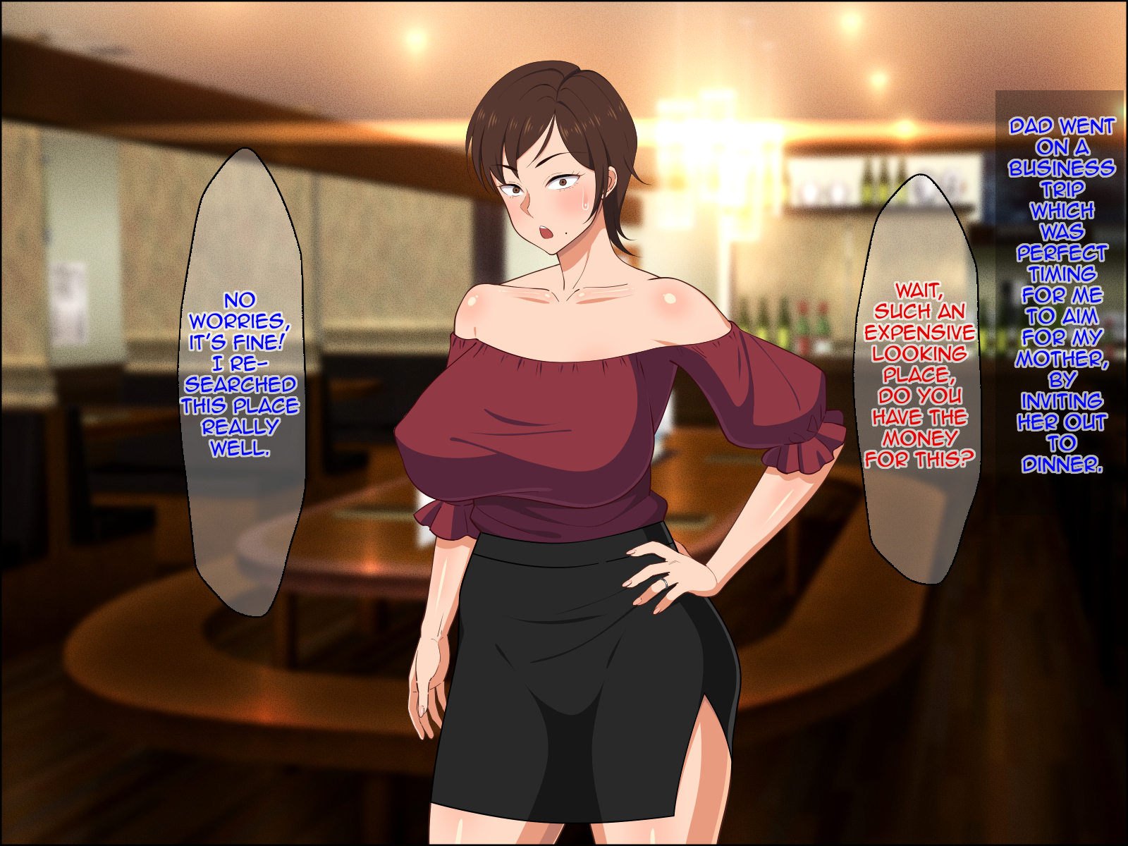 Caresse manuelle et baise de la milf aux gros seins pour remonter le moral de son fils - Image 34