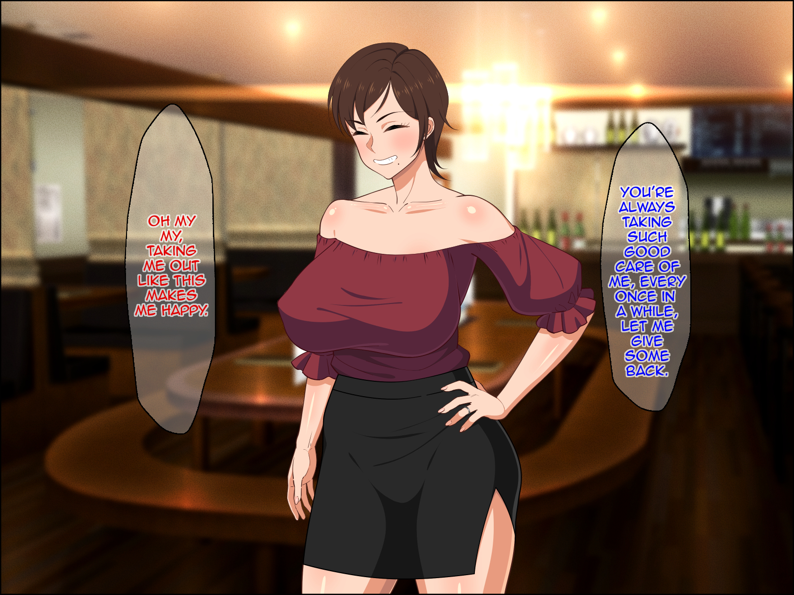 Caresse manuelle et baise de la milf aux gros seins pour remonter le moral de son fils - Image 35