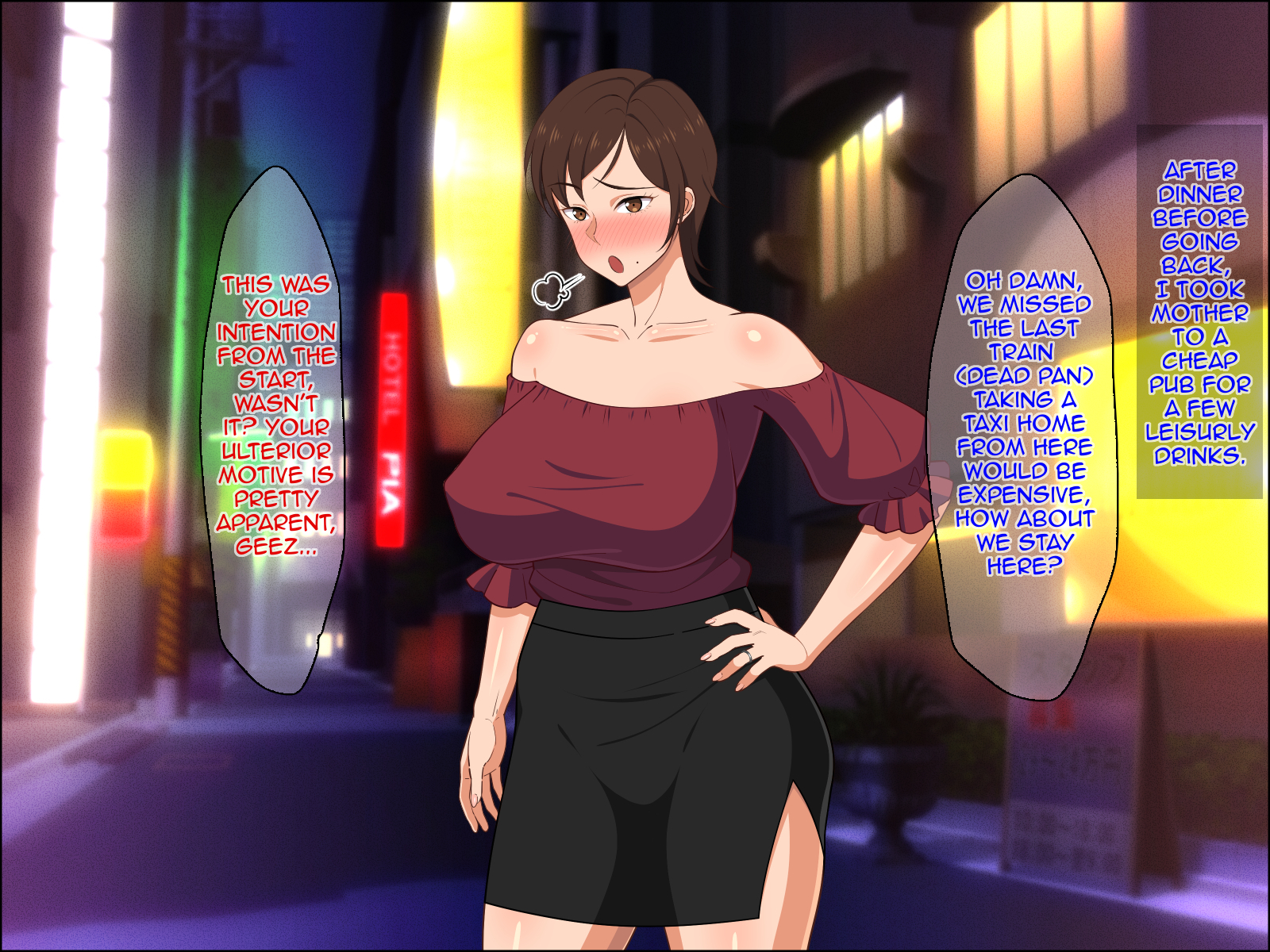 Caresse manuelle et baise de la milf aux gros seins pour remonter le moral de son fils - Image 36