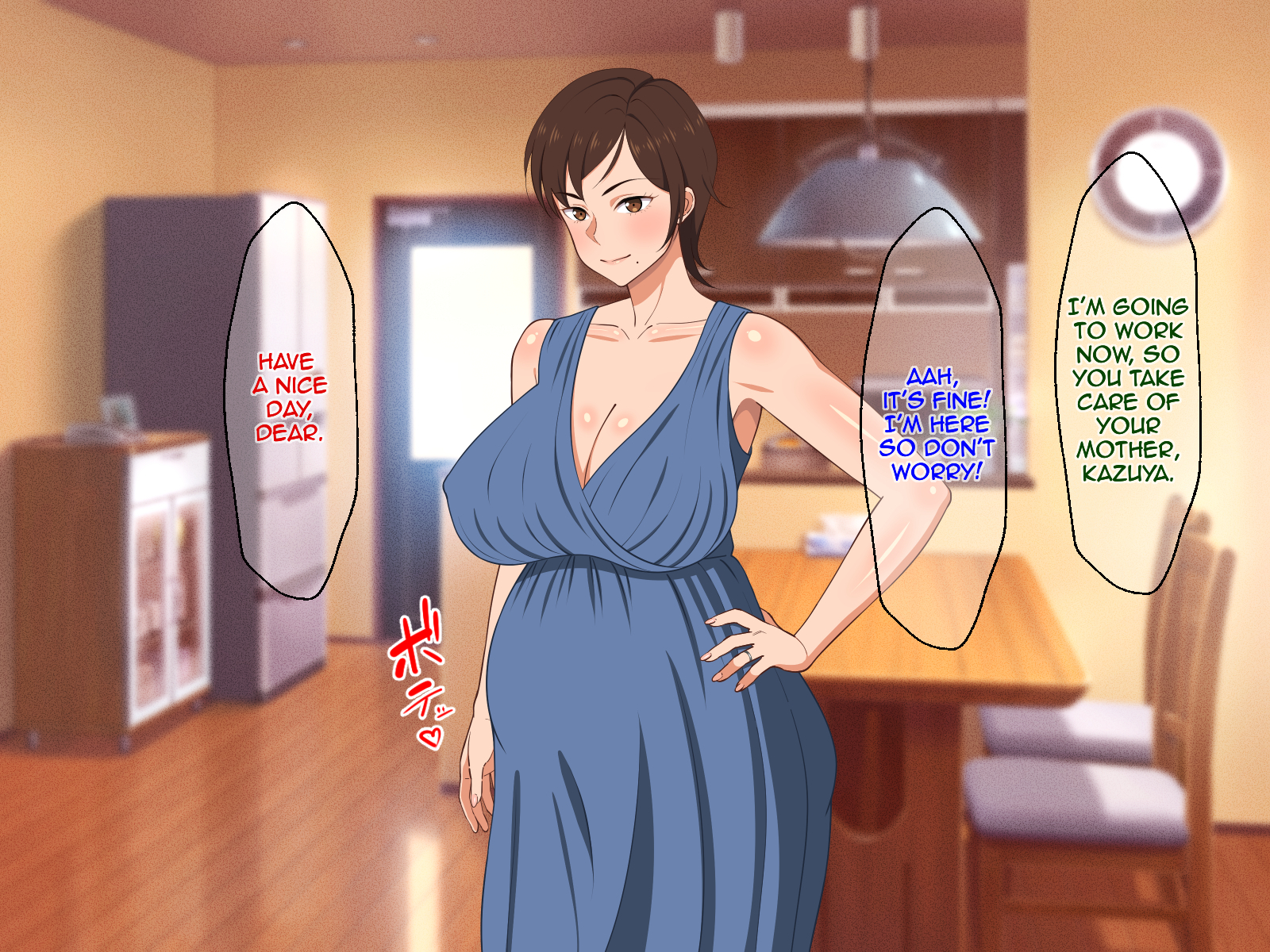 Caresse manuelle et baise de la milf aux gros seins pour remonter le moral de son fils - Image 104