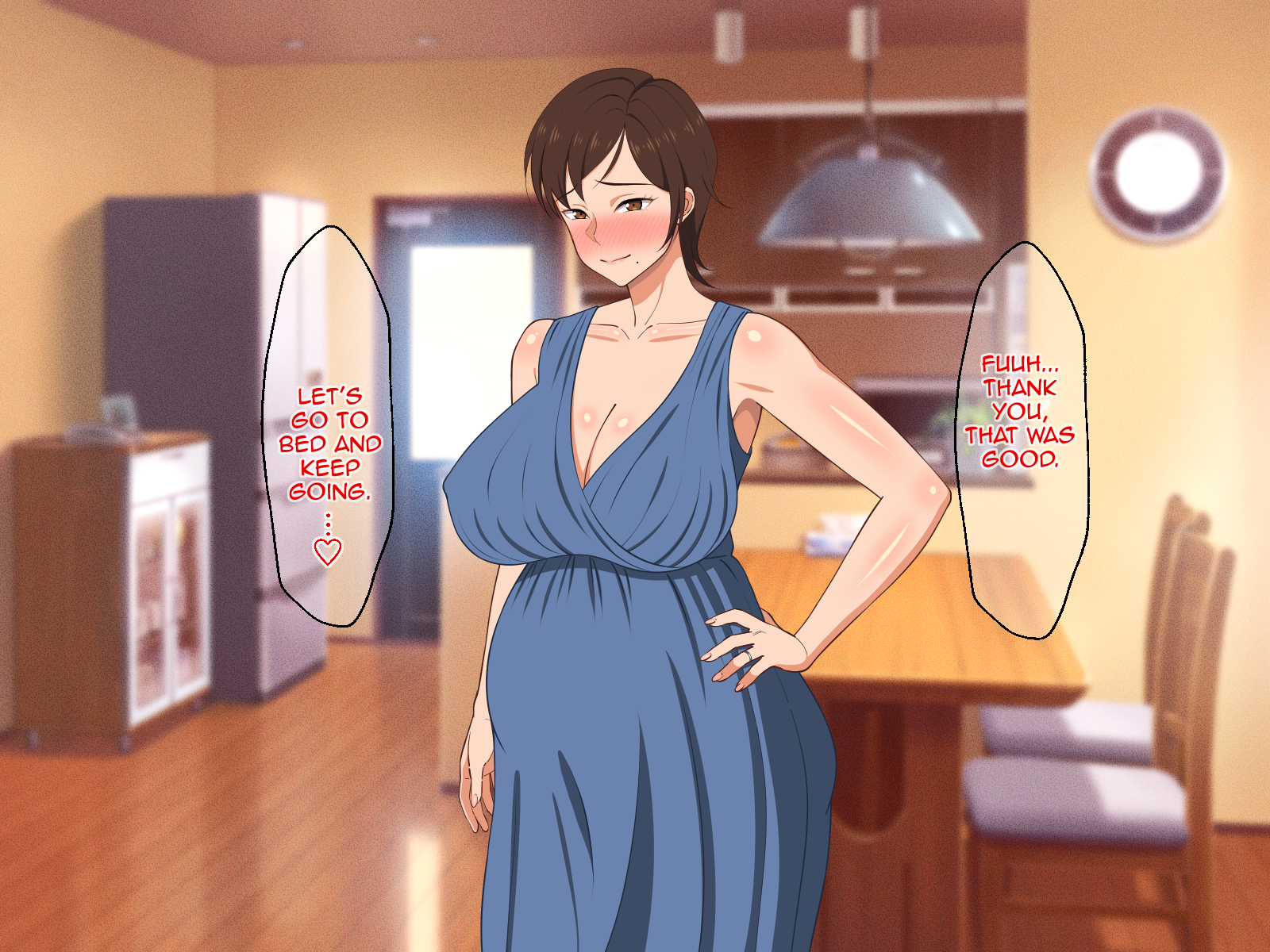 Caresse manuelle et baise de la milf aux gros seins pour remonter le moral de son fils - Image 115