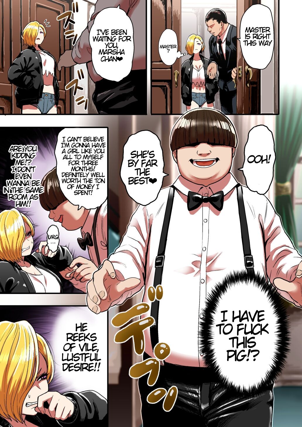 Rico feio bastardo com grande pênis escraviza succubo malvada - Image 6