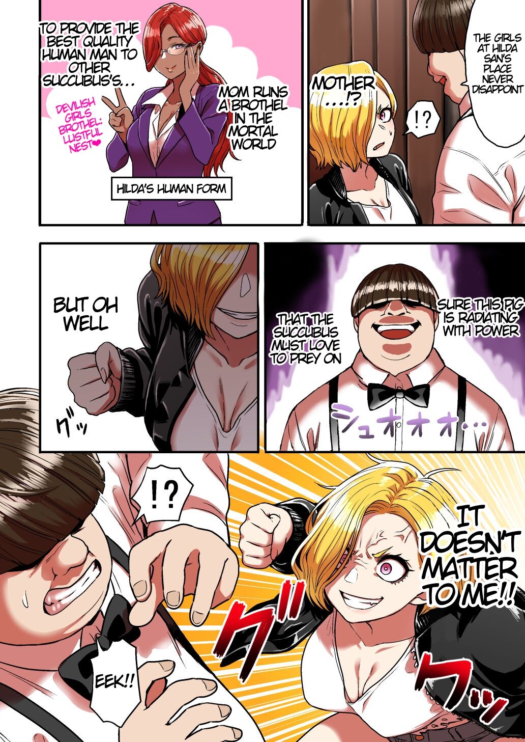 Rico feio bastardo com grande pênis escraviza succubo malvada - Image 7