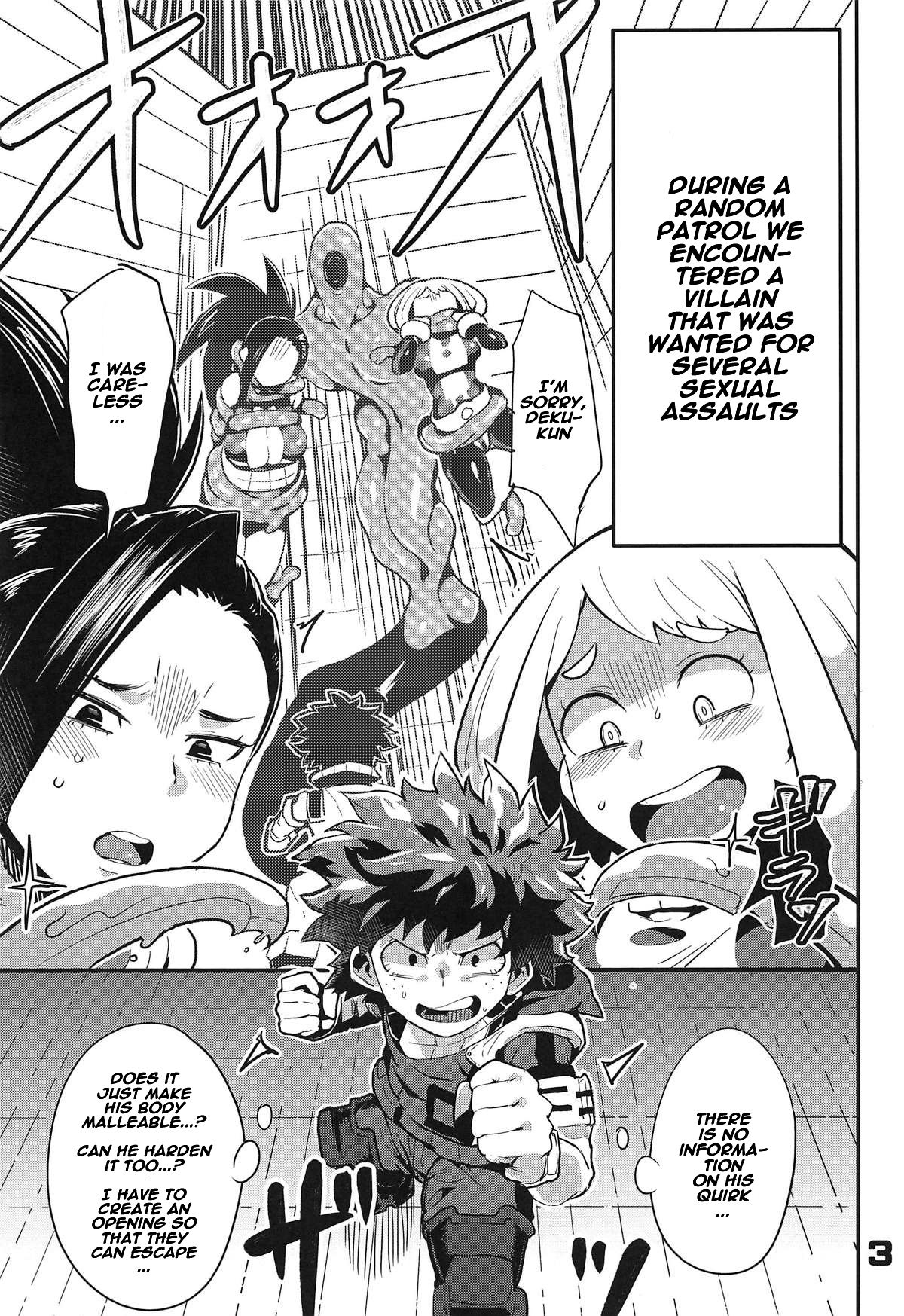 Willenlos gesteuerte Schülerinnen Yaoyorozu & Uraraka ficken Deku - Image 2