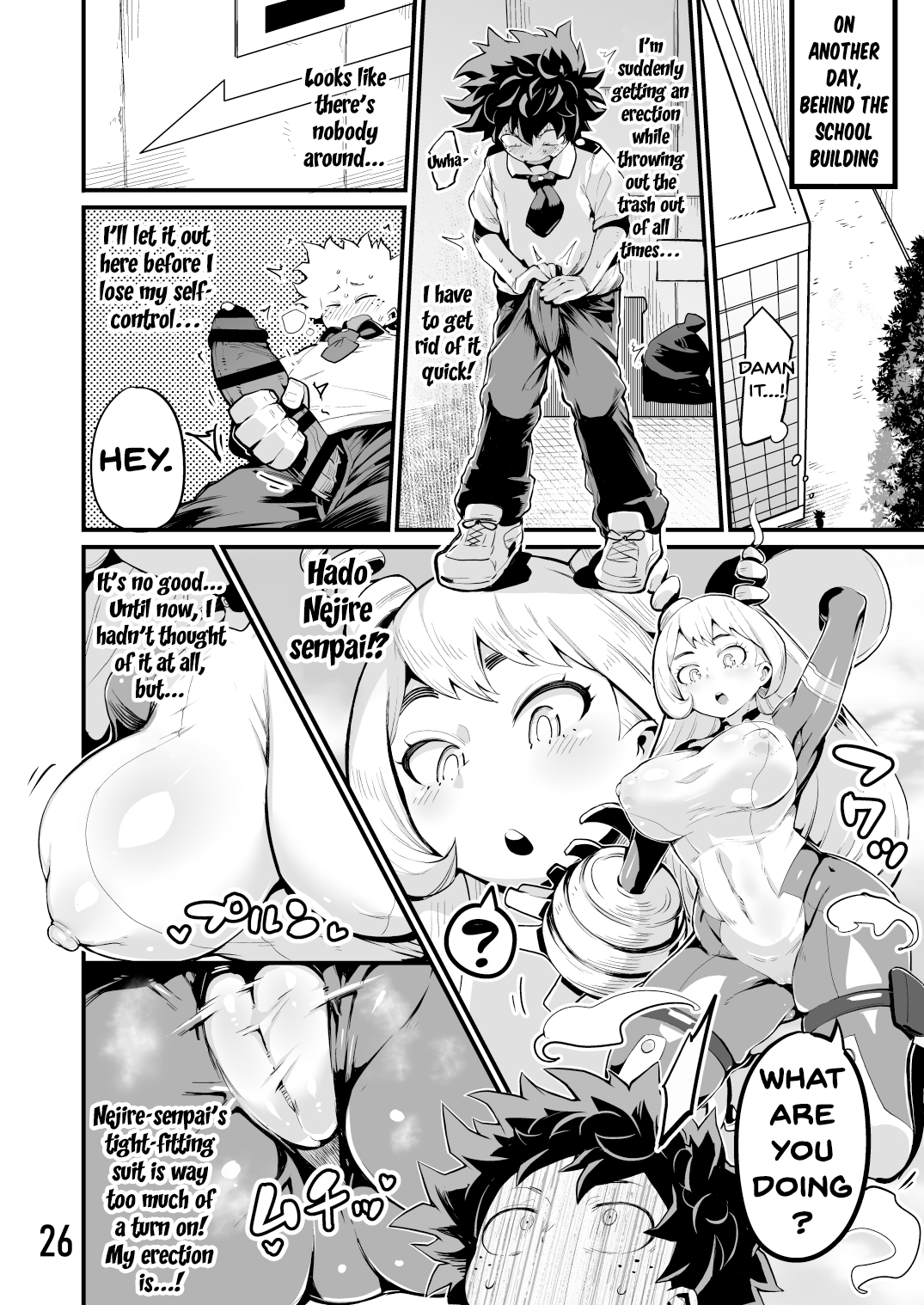 Deku controla mentalmente y folla traviesamente a más compañeros - Image 25