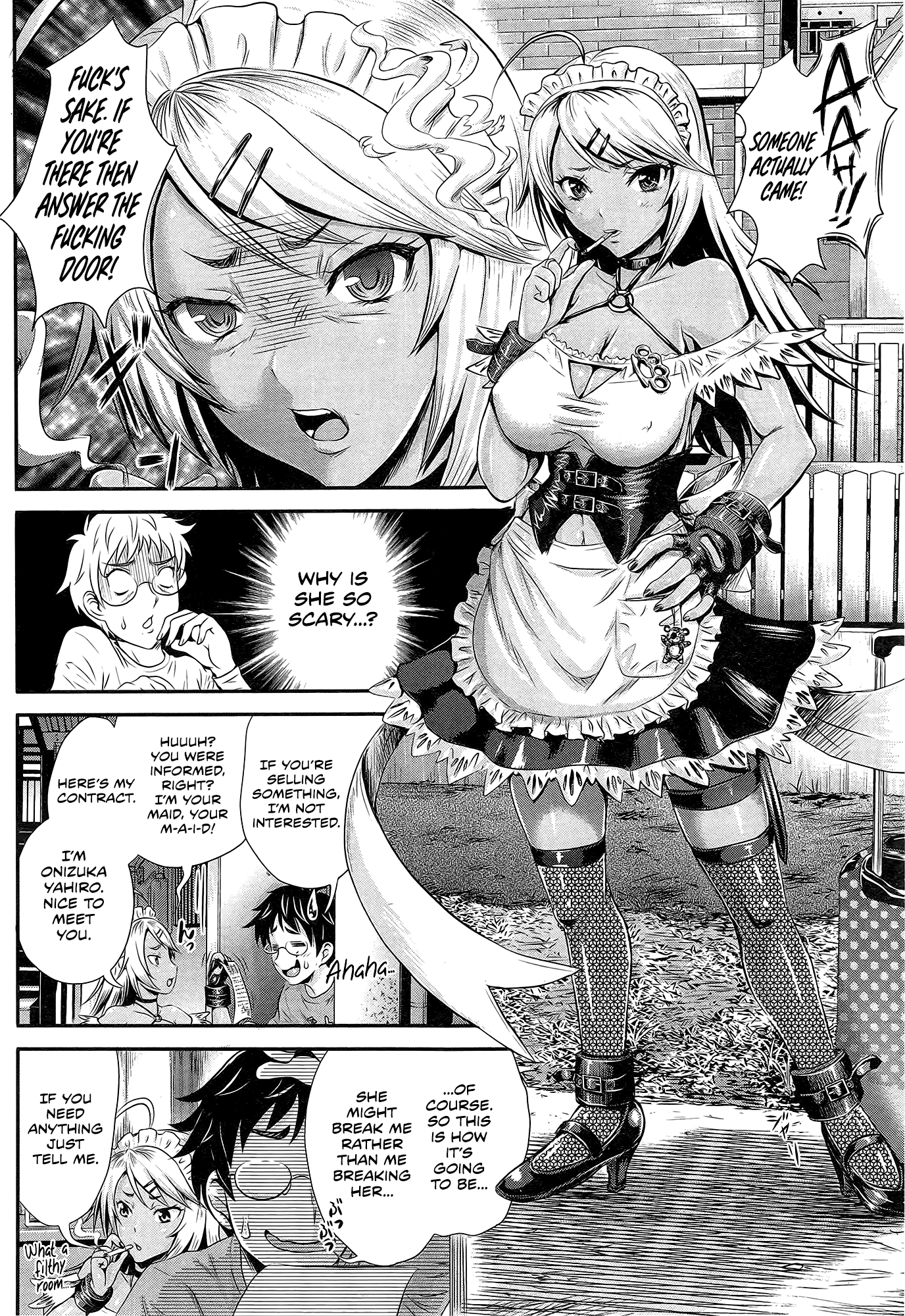 Eine üppige Haushälterin-Sklavin gefickt vom Herrn im Park - Image 4