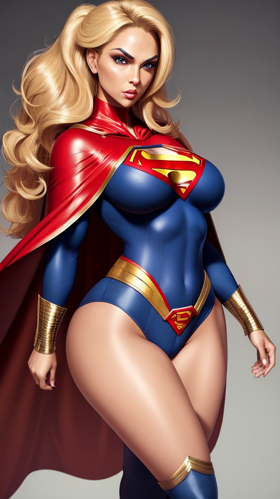 Muskel Supergirl präsentiert ihre busigen Killer Kurven - Image 2