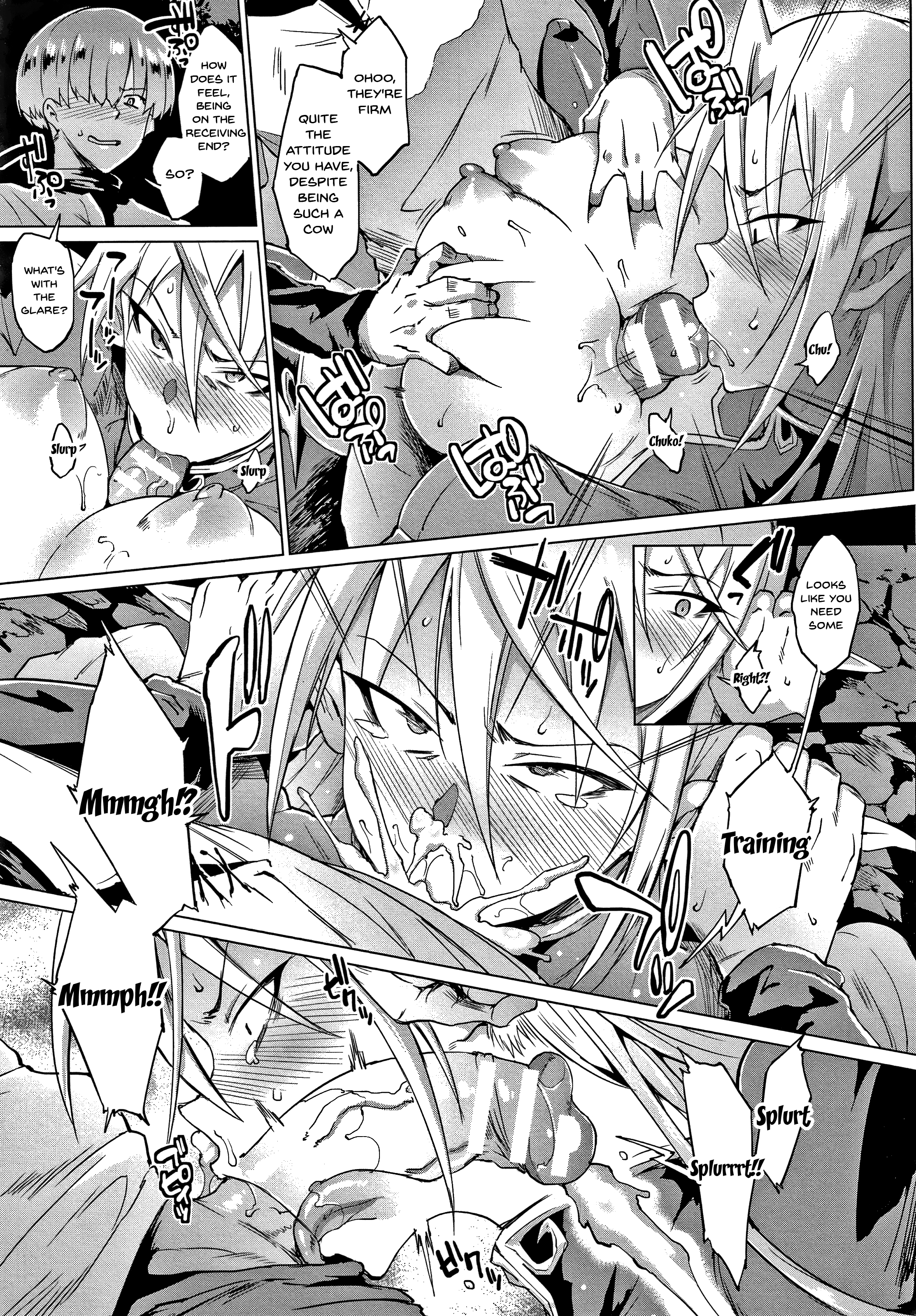 Парализованная эльфийская королева с большой грудью для сисек-игры - Грязные комиксы - Image 12