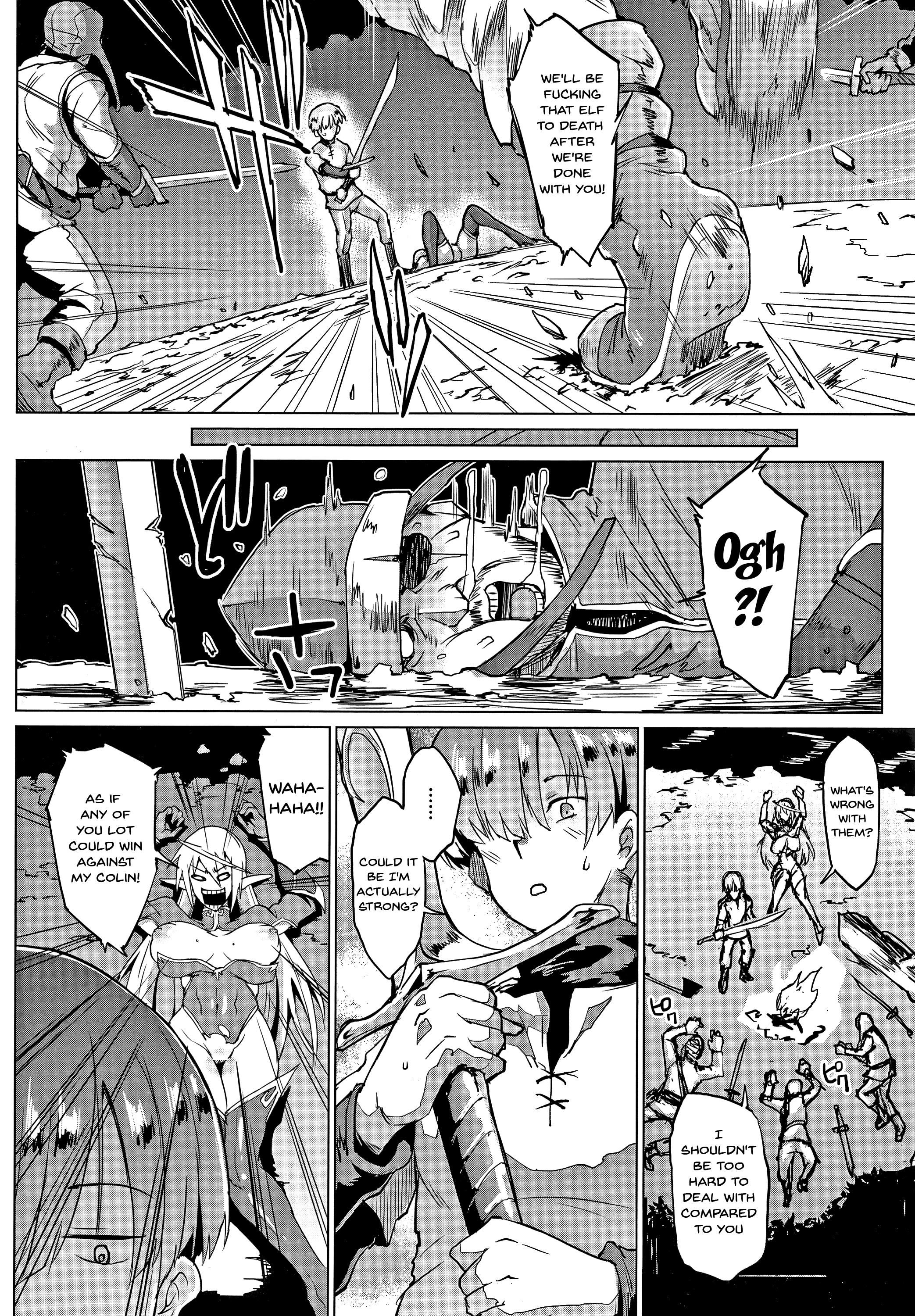 Парализованная эльфийская королева с большой грудью для сисек-игры - Грязные комиксы - Image 21