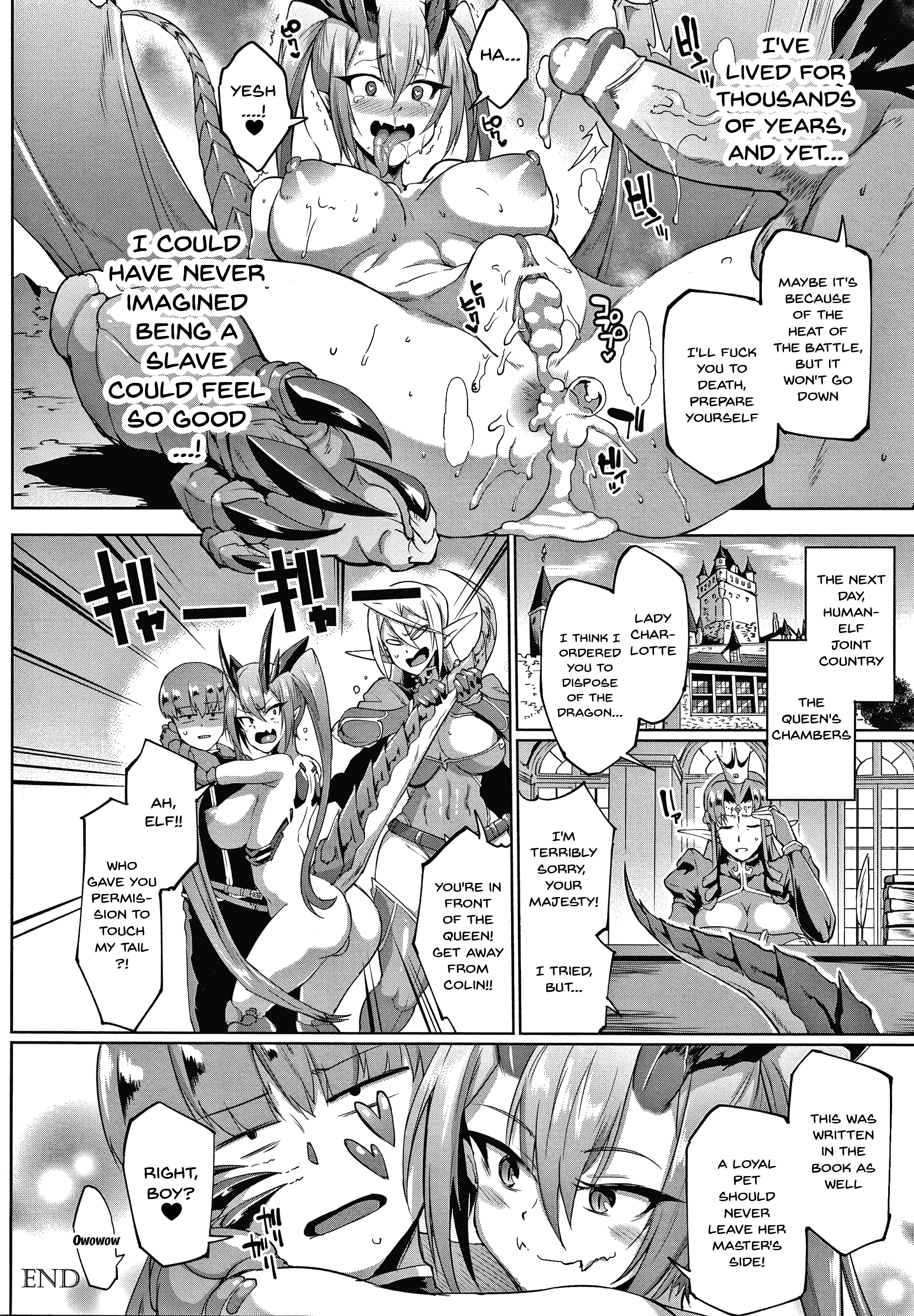 Парализованная эльфийская королева с большой грудью для сисек-игры - Грязные комиксы - Image 70